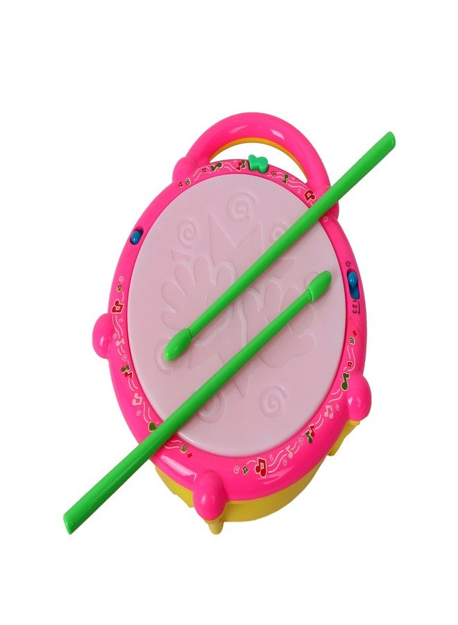 ANG� Flash Drum with 3D Multi Colour Light and Music for Kids - Image 2